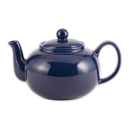 Stoneware Teapot, Blue